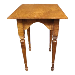 Benchmade Birds Eye & Tiger Maple Side Table