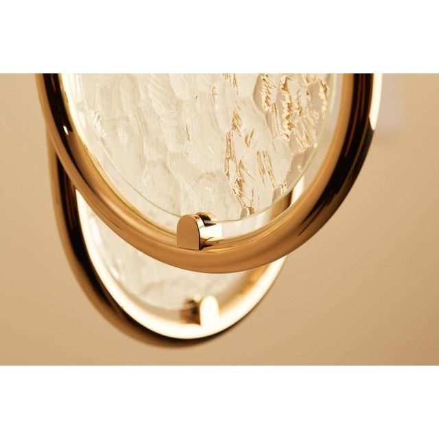 Contemporary Multiple Boudoir Pendant Lamp by Jennifer Midoz For Sale - Image 3 of 9