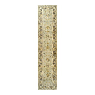 Pasargad DC Turkish Hand Knotted Oushak Runner For Sale