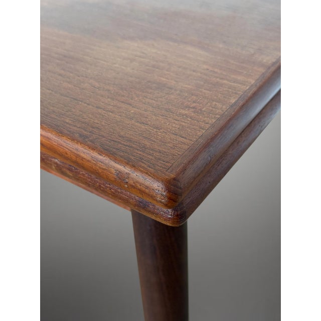 Mid-Century Scandinavian Teak Extendable Dining Table, 1950s For Sale - Image 6 of 13