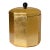 1980s Nancy Calhoun Design Faux Gold Leaf Lacquer Ware Octagonal Ice Bucket For Sale