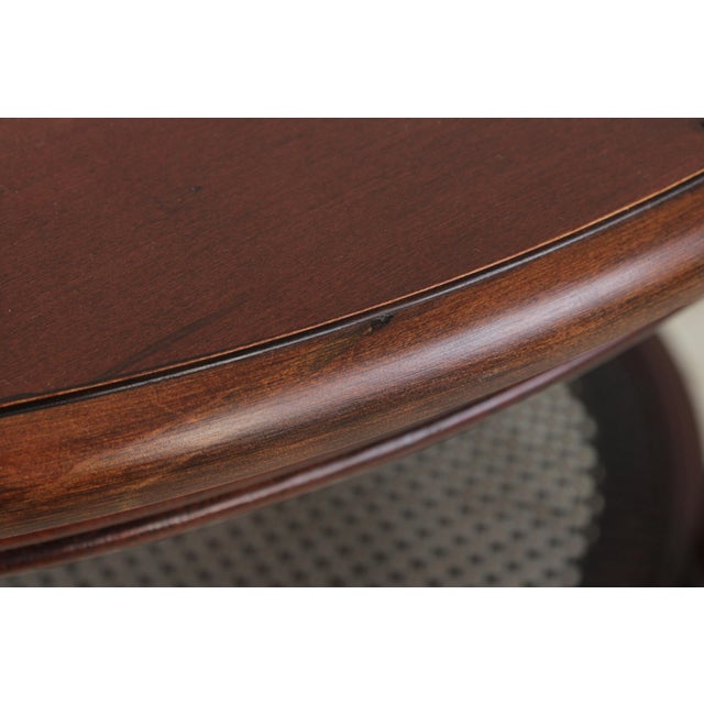 Ethan Allen Freeport Cane Shelf End Table For Sale - Image 10 of 14