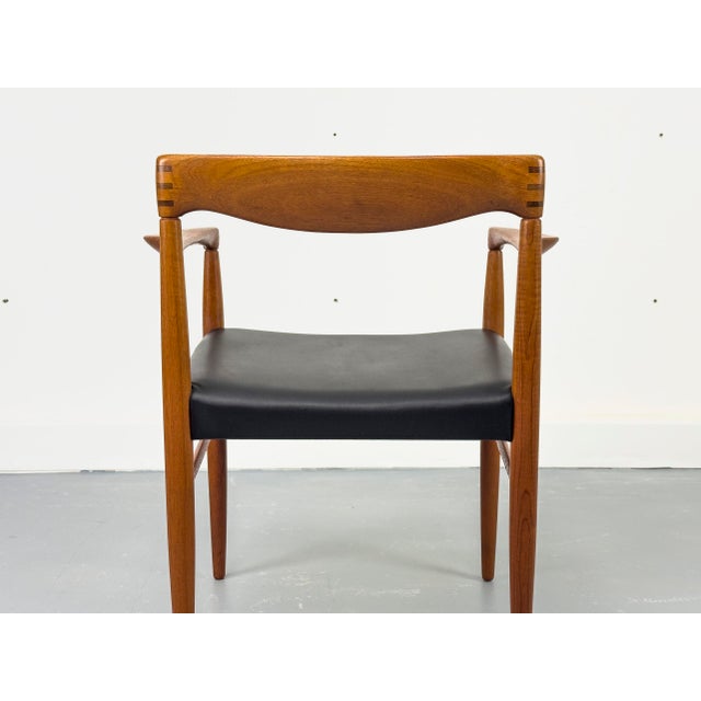 Vintage Teak Armchair by H. W. Klein for Bramin, 1960s For Sale - Image 9 of 16