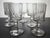 Richelieu-Champigny Pattern Wine Glasses, 1920s, Set of 7 For Sale - Image 8 of 8
