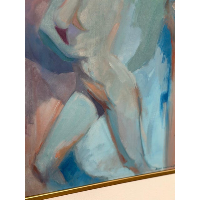 Anna Lewenhaupt, Frozen Movement, 1988, Oil on Canvas, Framed For Sale - Image 15 of 18