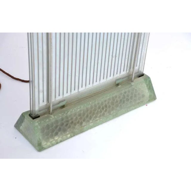 1930s Museum Glass Radiator by René Coulon for Saint-Gobain For Sale - Image 4 of 6