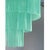 Contemporary Murano Glass Sputnik Chandelier, Mazzega Style in Sea Green Color Italian SimoEng For Sale - Image 9 of 10