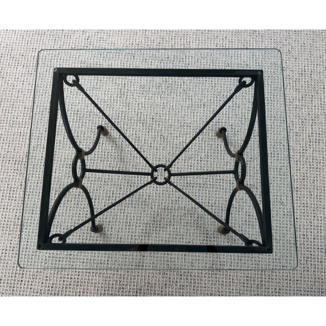 1980s 5-Piece Giacometti Style Brutalist Iron Table Suite - Set of 5 For Sale - Image 16 of 18
