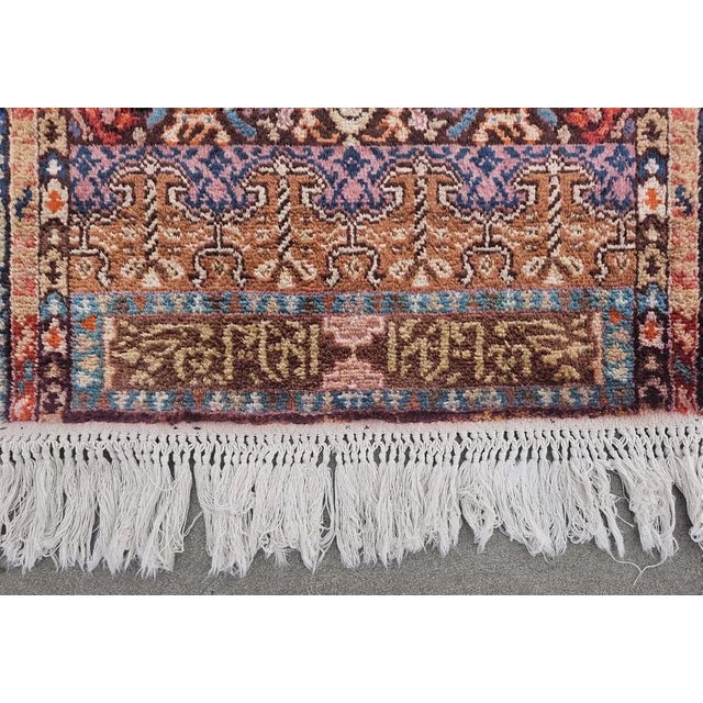 1920s Antique Western Anatolian Silk Prayer Rug, Turkey, 1930s For Sale - Image 5 of 13