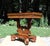 Antique 19th C Empire Flame Mahogany Swivel Top Console Game Table For Sale - Image 9 of 12