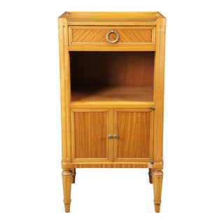 Robert W Irwin Louis French XVI Satinwood Nightstand For Sale