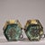 Pair of Vintage Bronze Vases With Gold Inlay - Archaic Style Gu Vessels For Sale - Image 4 of 10