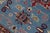 2020s Bohemian Kazak Light Blue/Beige Wool Rug - 3'3''x4'9'' For Sale - Image 5 of 10