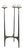 32-Inch Tall Bronze Brutalist Candle Holder, Mid-20th Century For Sale