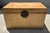 Chinoiserie Late 19th Century Chinese Vellum / Parchment Trunk With Original Red Pigskin Interior & Key For Sale - Image 3 of 18