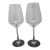 Elegant Schott Zwiesel Pure Crystal Riesling Stemware Wine Glass Set of 2 For Sale