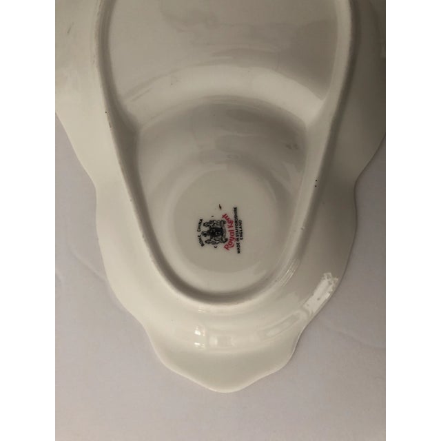 Staffordshire Vintage Royal Kent Staffordshire Style England Bone China Teacups & Snack Plates S/2 For Sale - Image 4 of 5