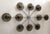 Italian 21st Century Dieci Polished Chrome Smoky Bubbles Murano Flush Mount by Fabio LTD For Sale - Image 3 of 6