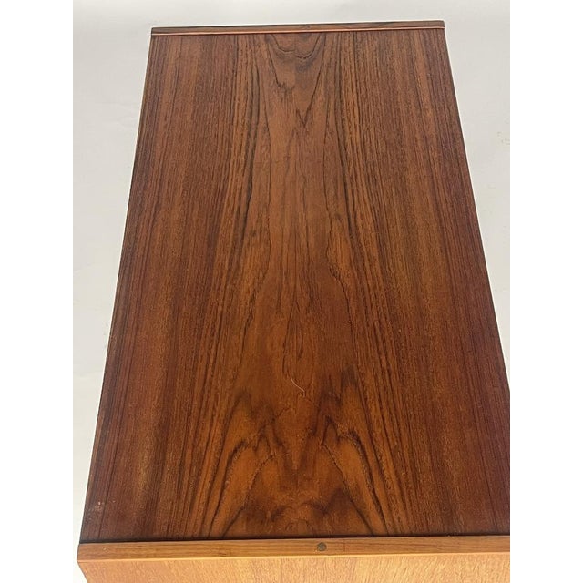 Wood Scandinavian Teak Chest of Drawers, 1960s For Sale - Image 7 of 9