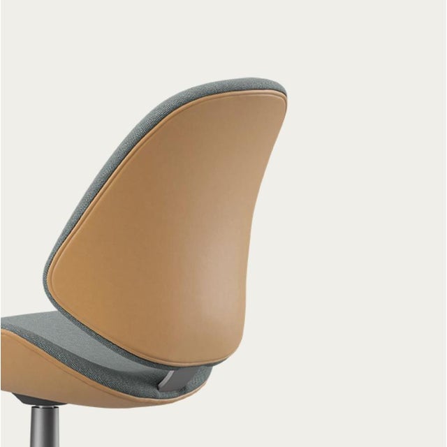 Textile Council Family Salon Chair in Steelcut by Salto and Sigsgaard for OneCollection For Sale - Image 7 of 13