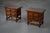 Antique Spanish Nightstands in Walnut, 1900s, Set of 2 For Sale - Image 5 of 10