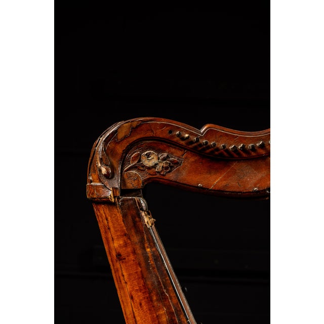 Late 18th Century Late 18th Century Cousineau Workshop French Pedal Harp For Sale - Image 5 of 9