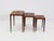 Nesting Tables in Rosewood by Severin Hansen for Haslev Møbelsnedkeri, Denmark, 1960s, Set of 3 For Sale - Image 14 of 14