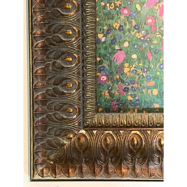 Gustav Klimt Vintage 1995 Poster of "The Kiss" by Top Art Milano, Framed Reproduction For Sale - Image 10 of 18