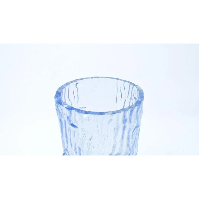 Blue Postmodern Vase by Vaclav Hanus, Former Czechoslovakia, 1960s For Sale - Image 8 of 9