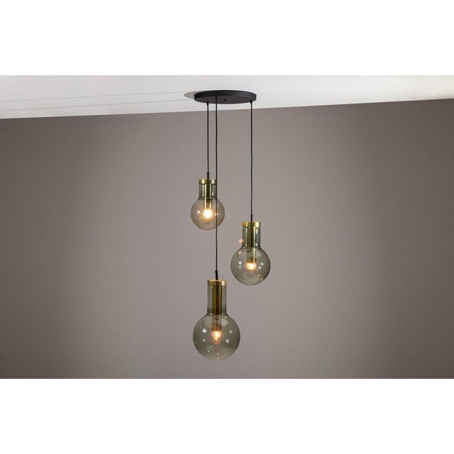 Maxi Globe Cascade Pendant Lamp from Raak Amseterdam, Netherlands, 1965 For Sale - Image 4 of 13