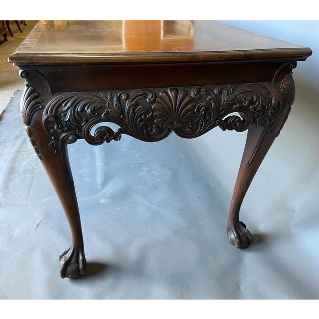 Gillows of Lancaster & London Very Fine 19th Century Mahogany Console Table Stamped Gillows For Sale - Image 4 of 15
