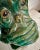Dark Green Monumental 1950s Italian Glazed Terra Cotta Monkeys - Set of 3 For Sale - Image 8 of 12
