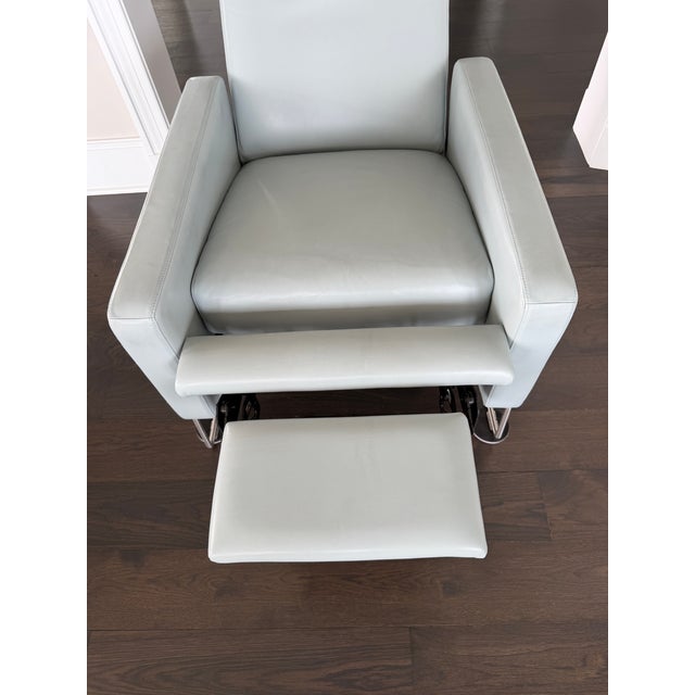 Metal DWR Design Within Reach Flight Recliner Chair For Sale - Image 7 of 11