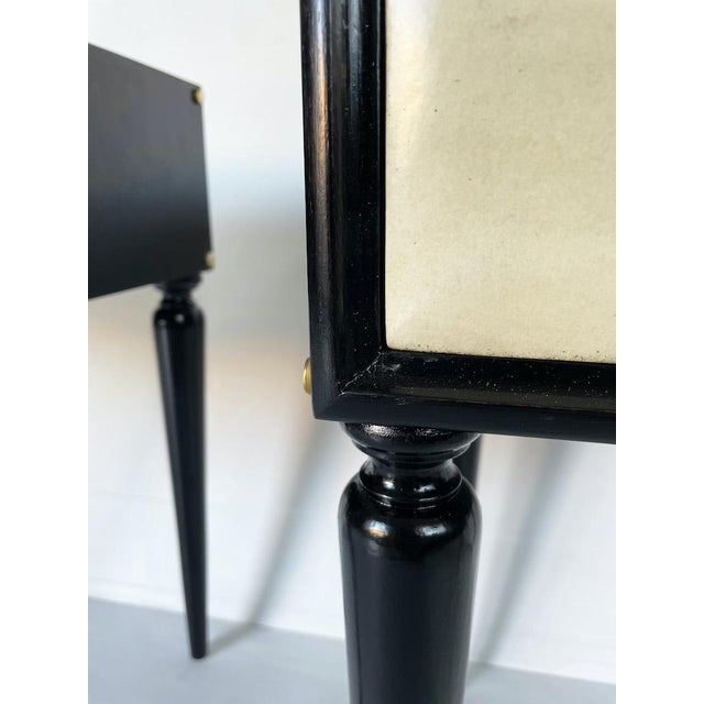 Mid-Century Italian Nightstands, 1950, Set of 2 For Sale - Image 6 of 9