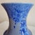 Postmodern Cobalt Blue Crystalline Glaze Signed Studio Pottery Vase For Sale - Image 3 of 13
