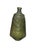 2000 - 2009 Vintage-Inspired Olive Green Textured Glass Bottle Floor Vase For Sale - Image 5 of 12