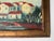 70's Vintage Mediterranean - Village Impressionist Oil Painting, Framed For Sale In Miami - Image 6 of 11