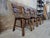 Wood Brutalist Oak Dining Chairs, 1970s, Set of 4 For Sale - Image 7 of 18