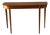 Cherrywood Demilune Console For Sale
