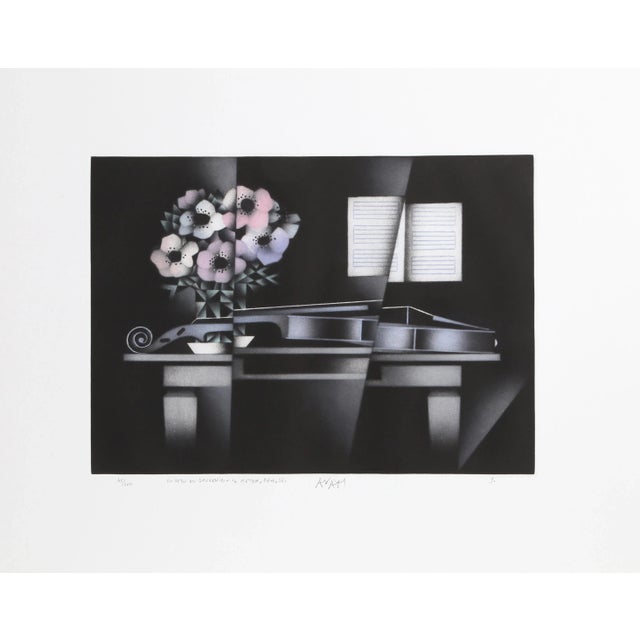 French Mario Avati, La Metamorphose From Du Vecu Au Souvenir Portfolio, Mezzotint For Sale - Image 3 of 3