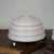 Pair of 1940s table lamps. Wooden frame and pink Murano glass diffusers. Unsold stock, never used. Up to 250V (Europe/UK...