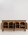Tan Brutalist Oak Buffet With Iron Hardware For Sale - Image 8 of 11