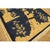 Chinese 1920s Navy Blue Scene Pictorial Antique Chinese Peking Carpet Knotted Small Rug For Sale - Image 3 of 10