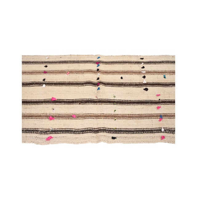 Vintage Modern Turkish Kilim Rug - 2`7″ X 6`0″ For Sale - Image 4 of 6