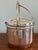 1940’s Swing Arm Silverplate Ice Bucket For Sale - Image 4 of 12