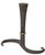 Set of three iron and brass candlesticks, design by Jens Quistgaard for Dansk, circa 1960's. The chandlesticks are in very...