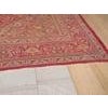 Antique Tabriz Carpet, Handmade Persian Rug in Floral Gold, Red and Beige For Sale - Image 14 of 18