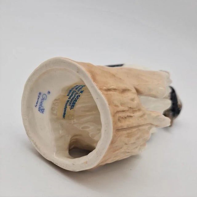 Specht Porcelain Figure by Göbel, 1975 For Sale - Image 6 of 8