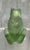 Art Nouveau Lalique France Crystal Frog Lime Green Signed Figurine Paperweight Rainette For Sale - Image 3 of 9