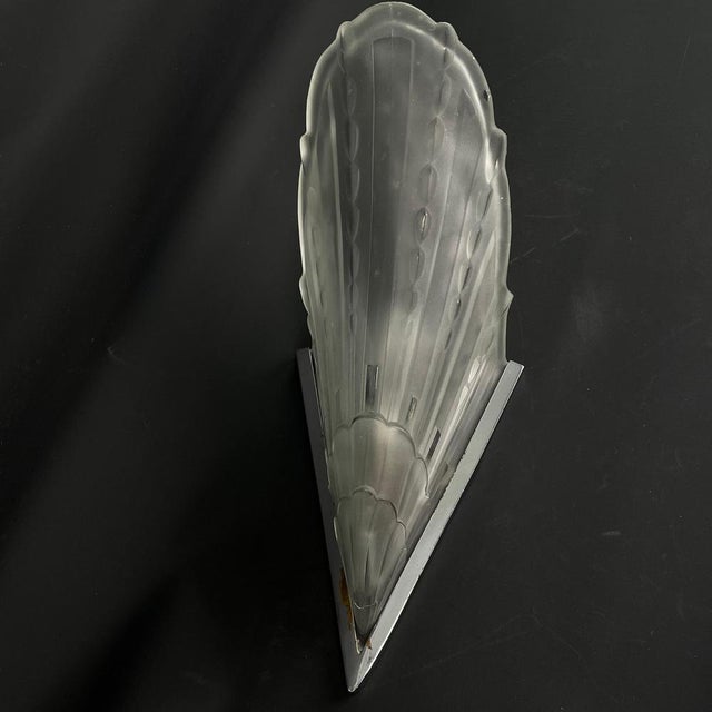 Vintage Art Deco Wall Lamp, 1930s For Sale - Image 4 of 7